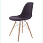 bluefurn cadeira de jantar fibra de vidro estofados | Eames estilo DSW