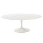 bluefurn mesa de comedor Oval | Eero Saarinen estilo Tabla del tulipán
