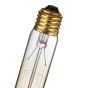bluefurn lâmpada elétrica 40W-230mm | Edison Retro Glass Filament transparente