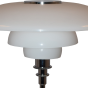 bluefurn lâmpada de mesa large | Henningsen estilo DPH 3/2 branco
