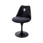bluefurn dining chair swivel seat, no arms | Eero Saarinen style Tulip chair