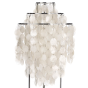 bluefurn floor light | Panton style Shell style lamp pearl