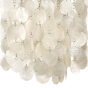bluefurn floor light | Panton style Shell style lamp pearl