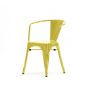 Pauchard style Chaise dextérieur de style Tolix | chaise de salle à manger