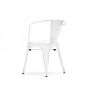 Pauchard style Tolix style outdoor chair | dining chair