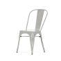 Pauchard stil Utestol i Tolix-stil | terrasse stol uten armlener