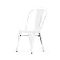 Pauchard Stil Outdoor-Stuhl im Tolix-Stil | Terrassenstuhl Ohne Lehne