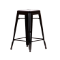 Pauchard styl Stołek barowy Tolix | krzesło barowe 66cm