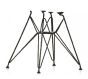 Eames stil DSR-BASE | stolebund marmor sort