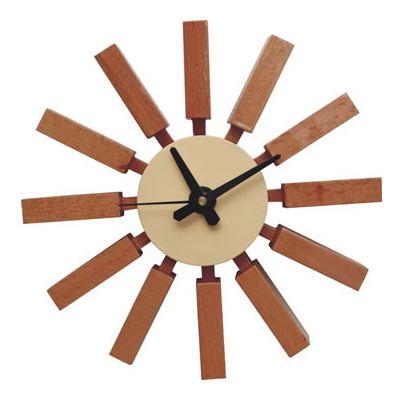 bluefurn horloge murale | Nelson style Block clock