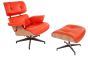 Sillón con hocker EA670 SPECIAL EDITION