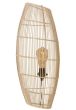 Vintage Luna Halo | Wall light natural