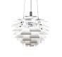 Henningsen stil kronärtskocka lampa | hängande ljus 48cm