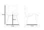 Eames styl DCM | jadalnia krzesło