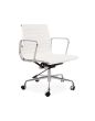 bluefurn sedia da ufficio pelle | Eames stile EA117 bianca