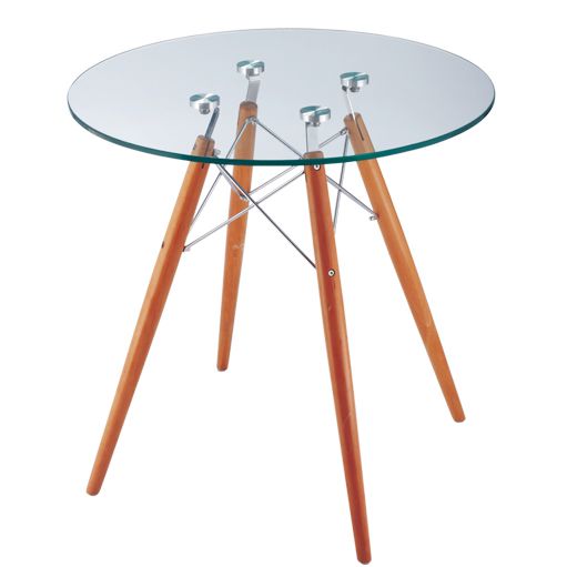 Eames stijl CTW | bijzettafel transparant