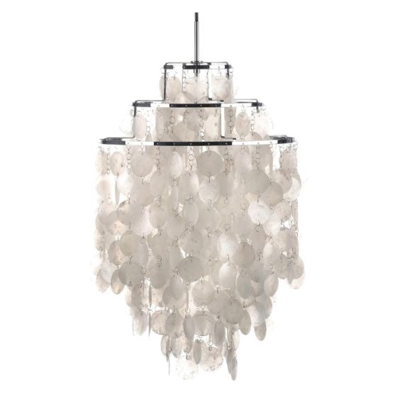 Panton estilo Shell style lamp | pingente pérola