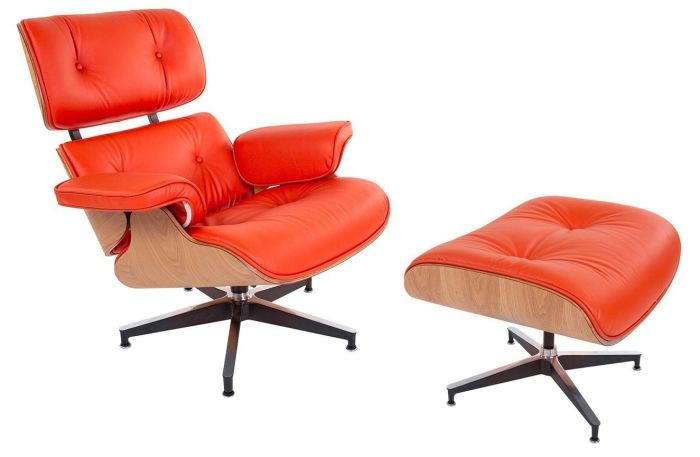 Sillón con hocker EA670 SPECIAL EDITION