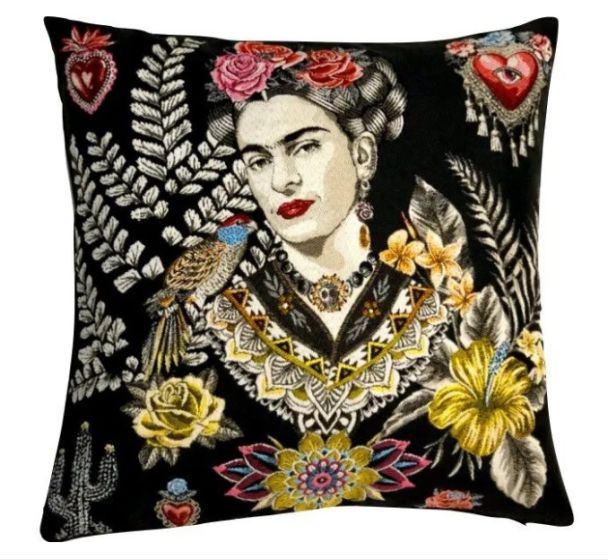 Emmanuel création Frida Khalo-noir | putetrekk flerfarget