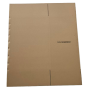 FEFCO 0201 dubbelvägg 6mm | vikbar kartong 500x700x990mm brun | dimensions