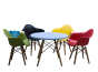 bluefurn børnebord junior runde | Eames stil CTW