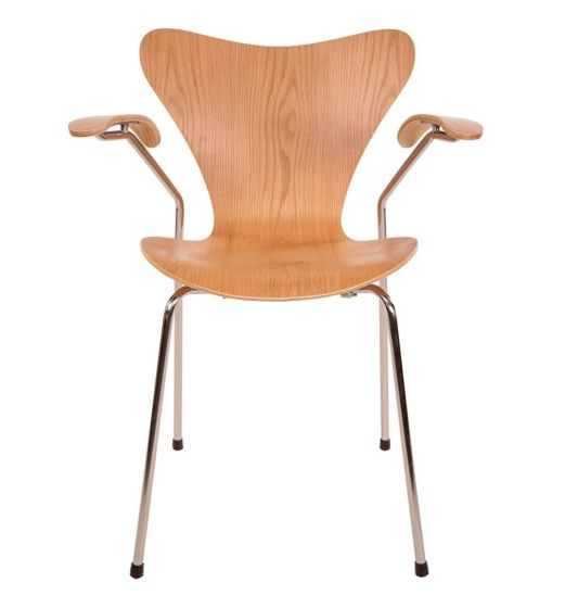 Arne Jacobsen Butterfly Series 7 dining chair beech